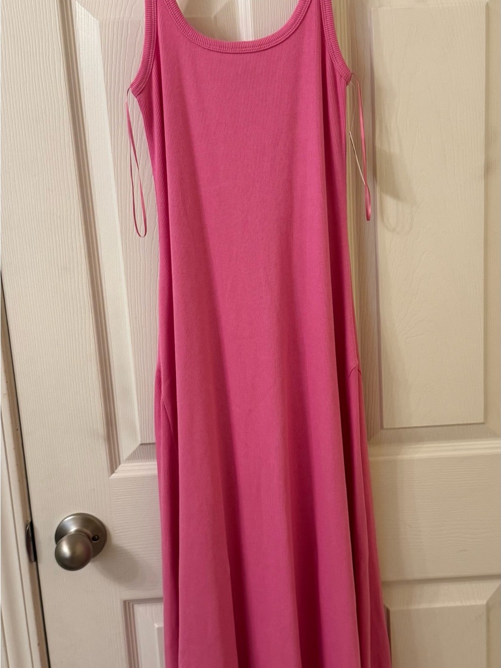 Old Navy Pink Sleeveless Tank Maxi Dress